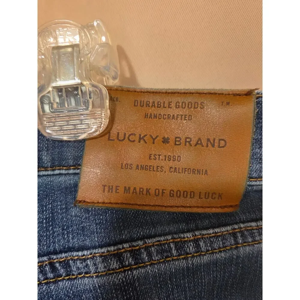 Lucky Brand 410 Athletic Slim Men's Blue Jeans Size 34/32